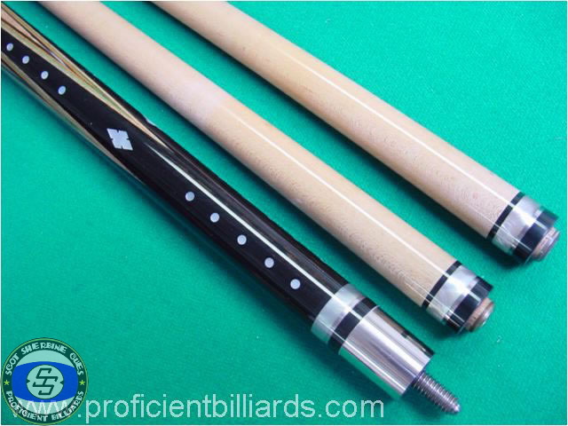 Gus Szamboti forearm - Palmer model J cue