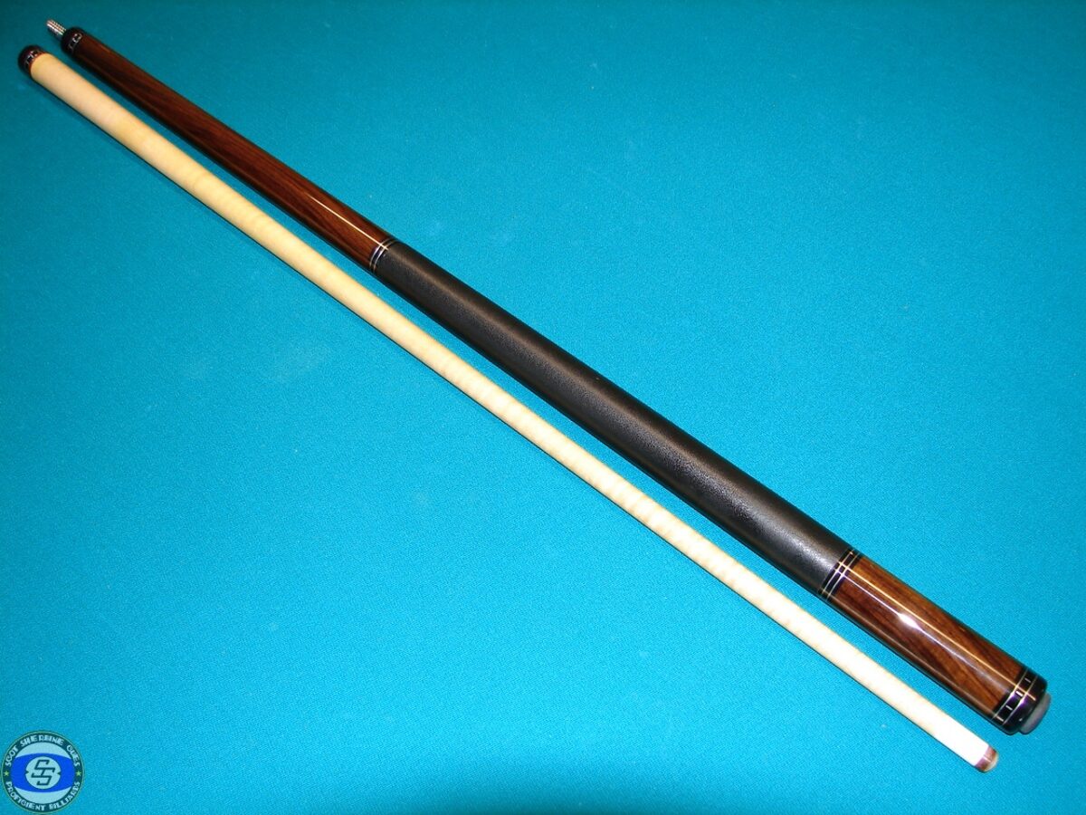 Jim Pierce cue – before and after pics