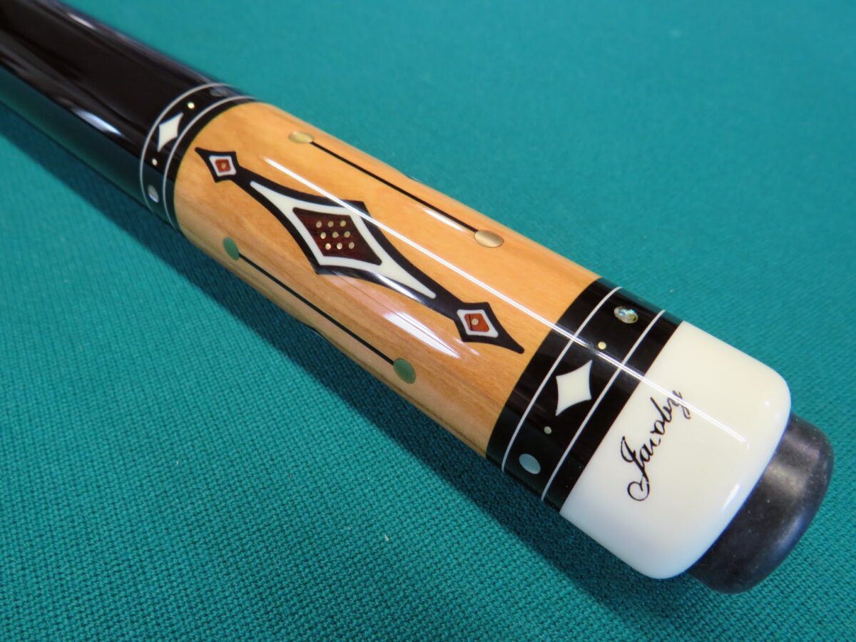 Jacoby floating point diamond cue