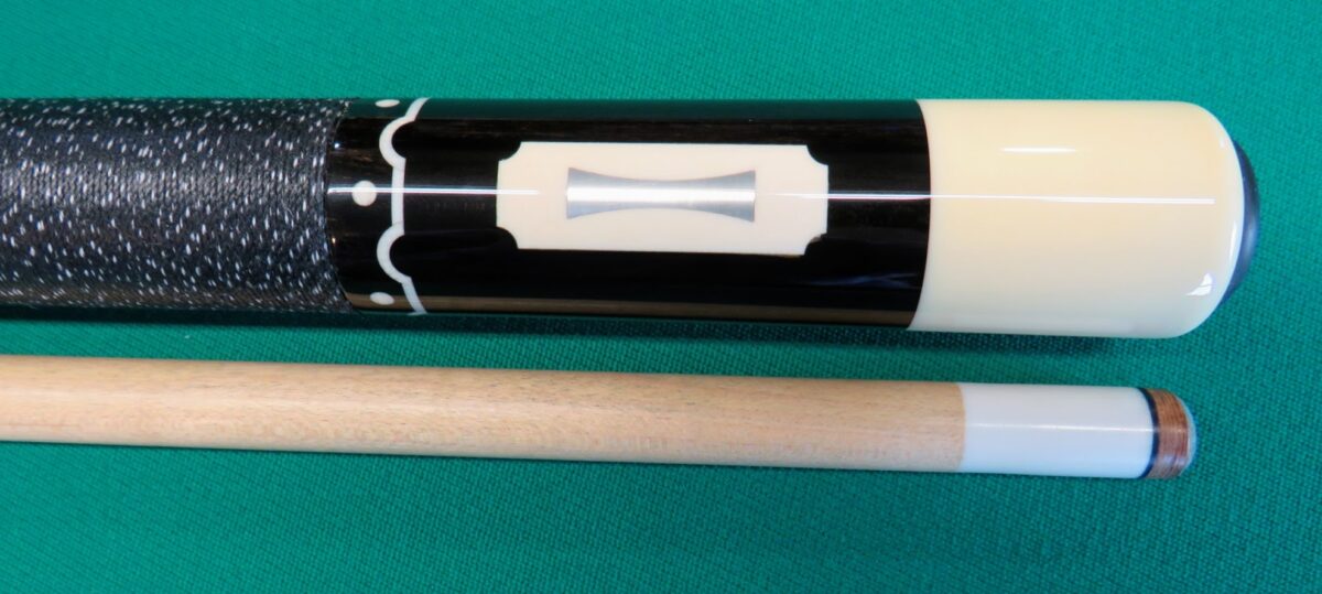 Silver and ivory Richard Black cue