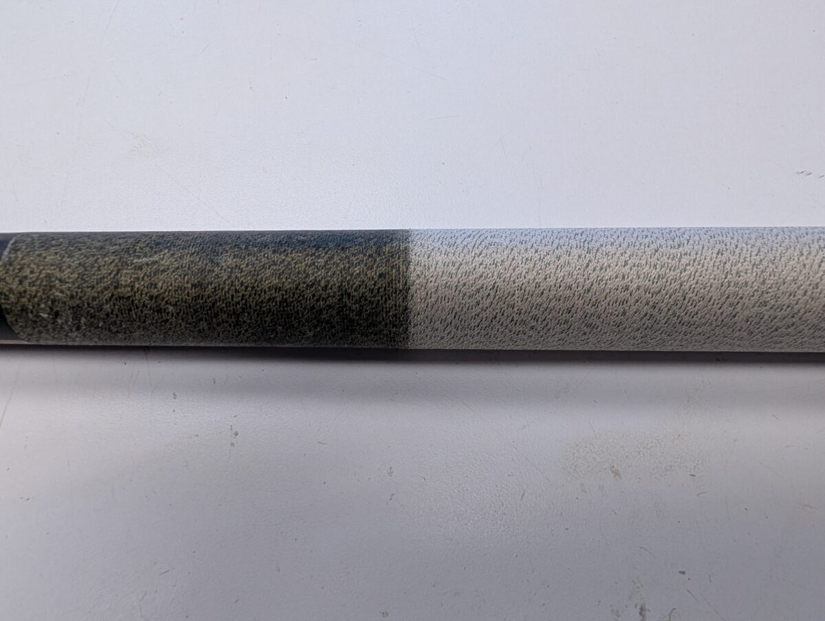 Irish linen / Cortland wrap cleaned