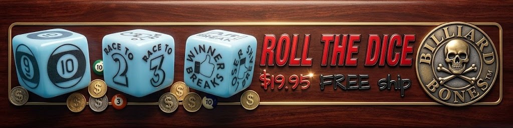Billiard Bones Dice Game