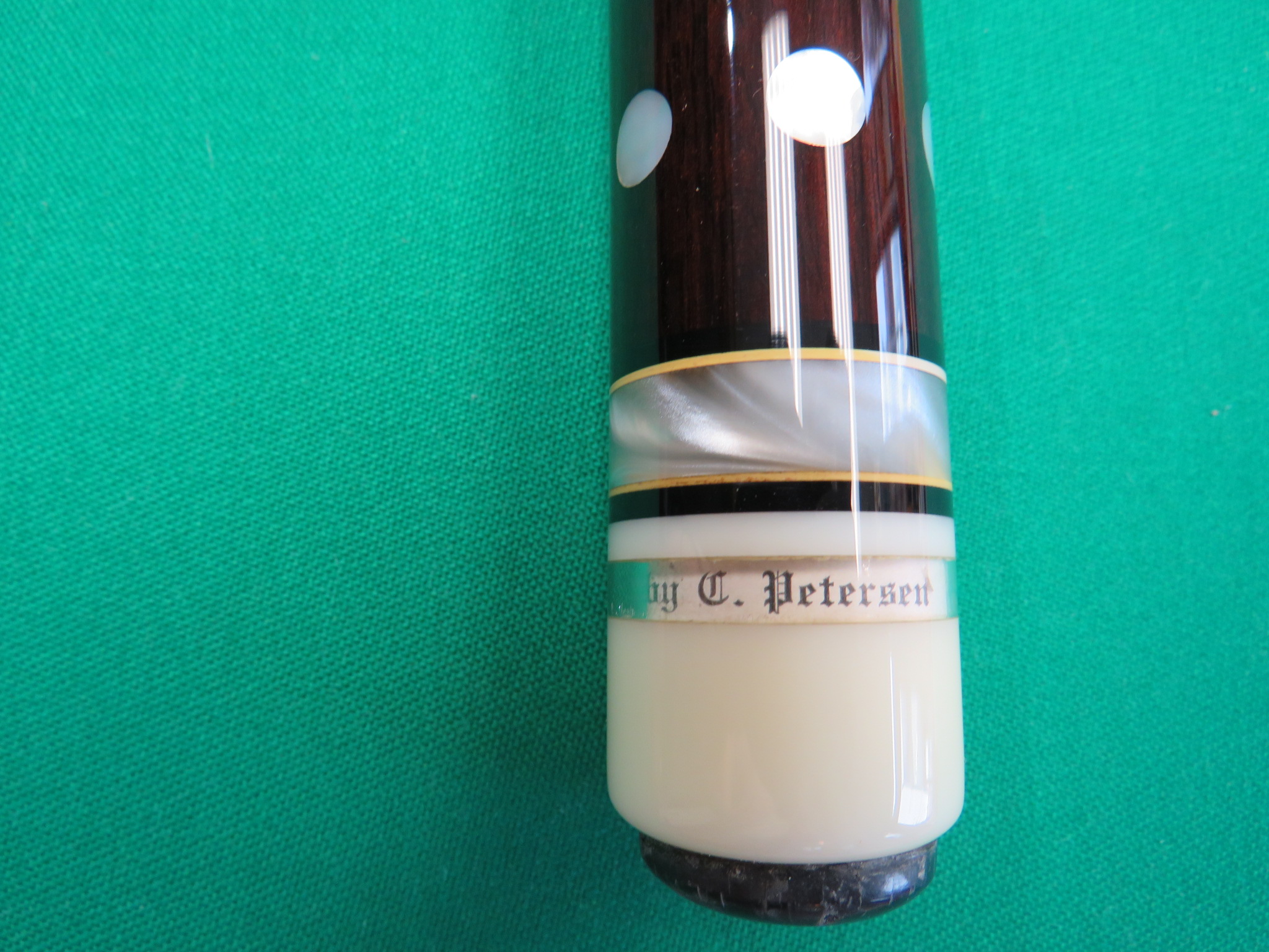 Craig Petersen cue